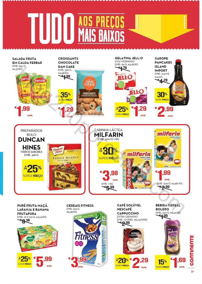 Antevisão Folheto CONTINENTE Açores de 30 agosto