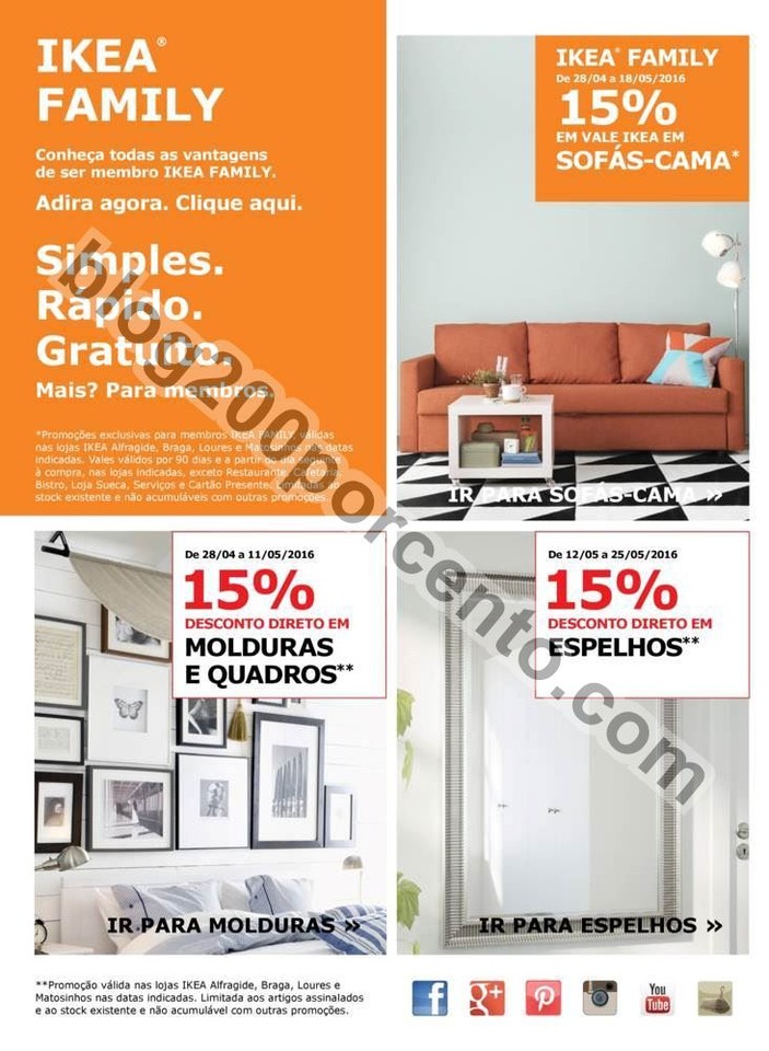 Antevisão Folheto IKEA promoções de 28 abril a 