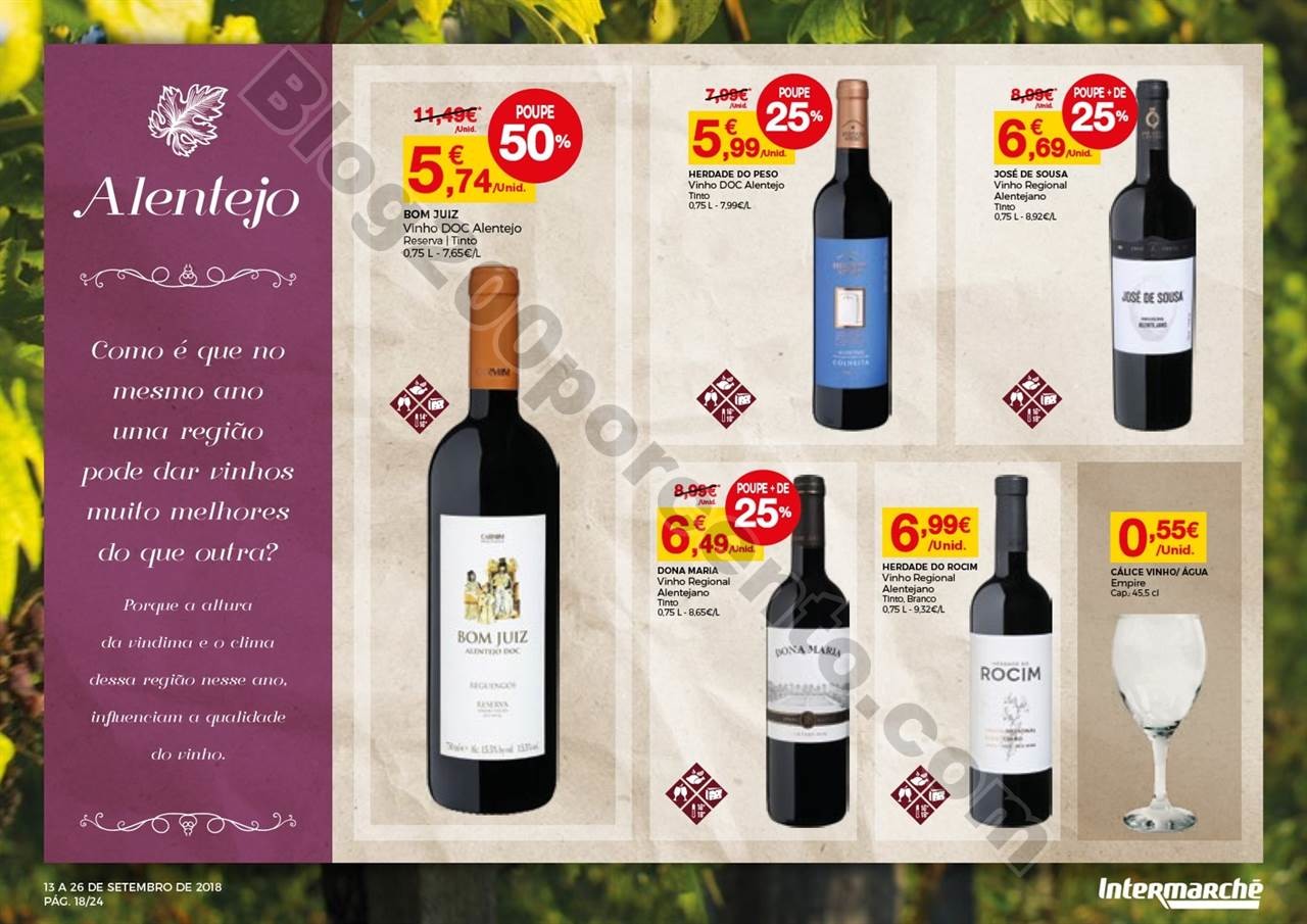 Antevisão Folheto INTERMARCHÉ Feira de vinhos pr