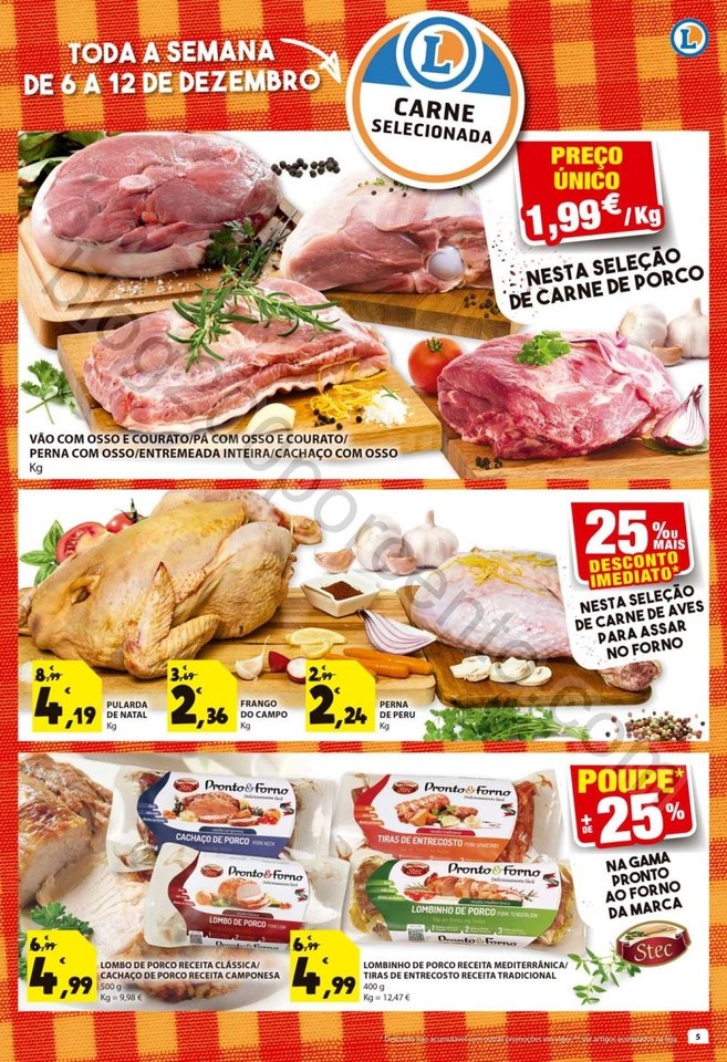 Antevisão Folheto E-LECLERC Promoções de 6 a 12