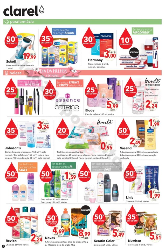 Antevisão Folheto CLAREL Promoções de 15 a 28 f