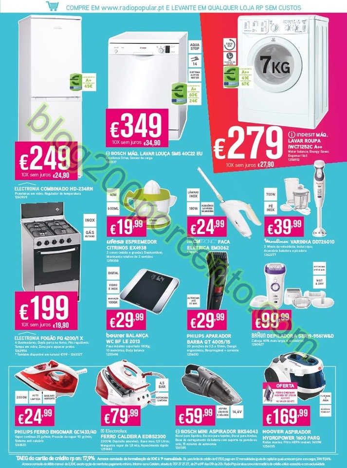 Antevisão Folheto RADIO POPULAR Promoções de 8 