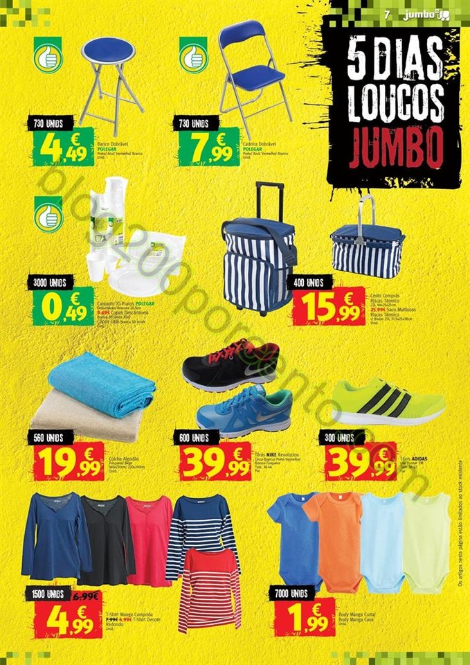 Antevisão Folheto JUMBO 5 dias loucos promoções