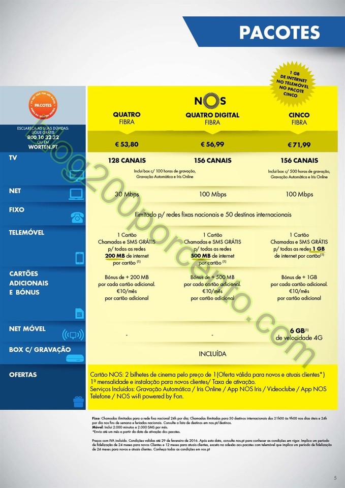 Antevisão Folheto WORTEN Mobile de 4 fevereiro a 