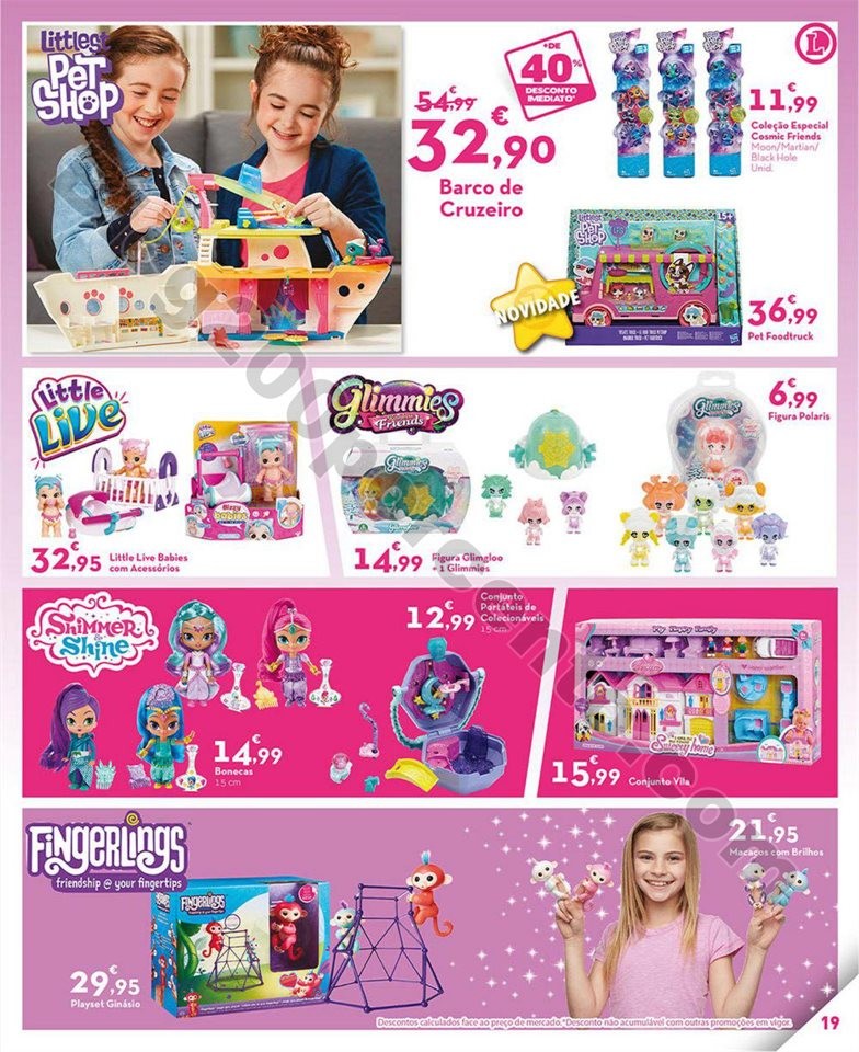 Antevisão Folheto E-LECLERC Brinquedos natal prom