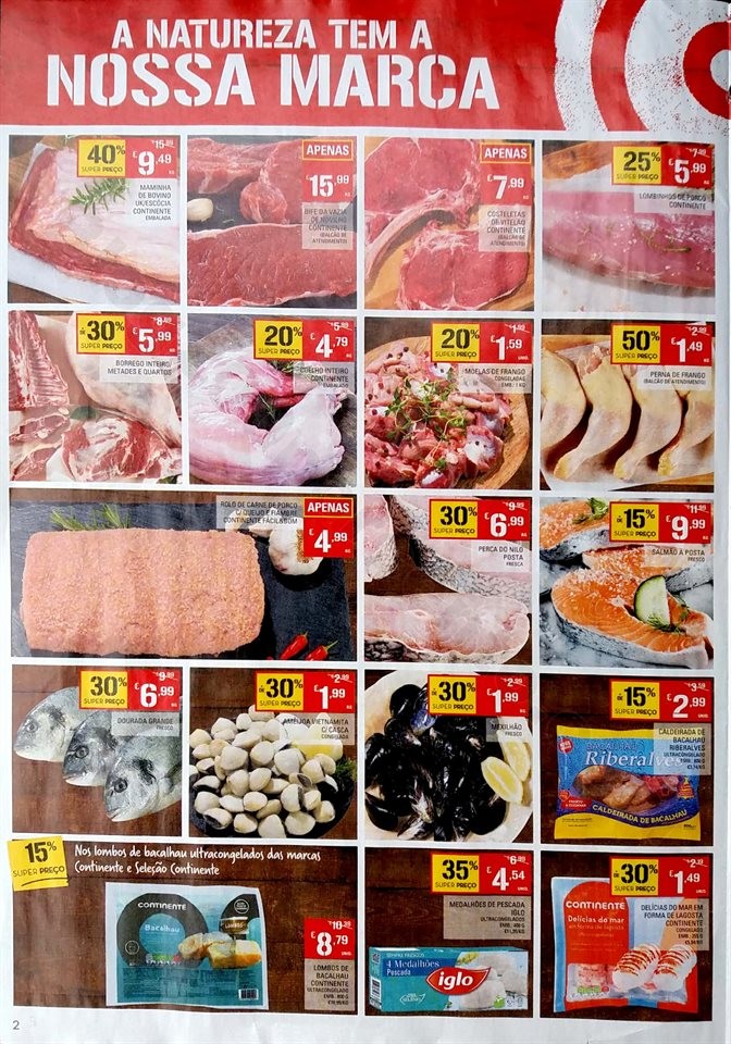 antevisao folheto continente fim de semana 8 a 11 