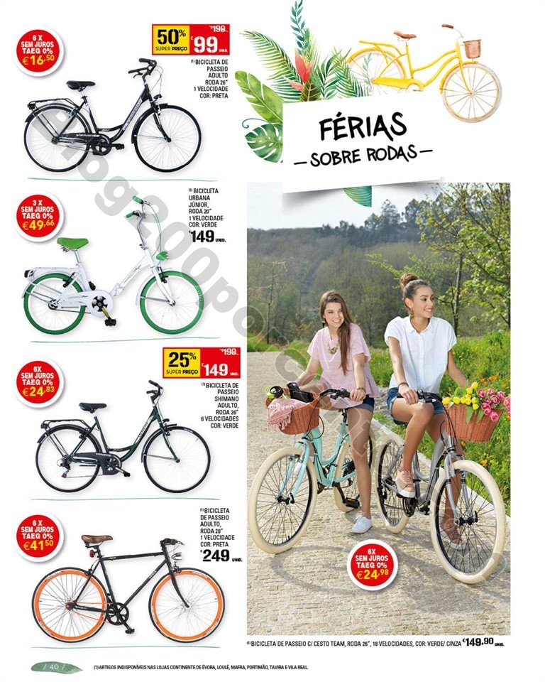 Antevisão Folheto CONTINENTE Feira ar livre promo