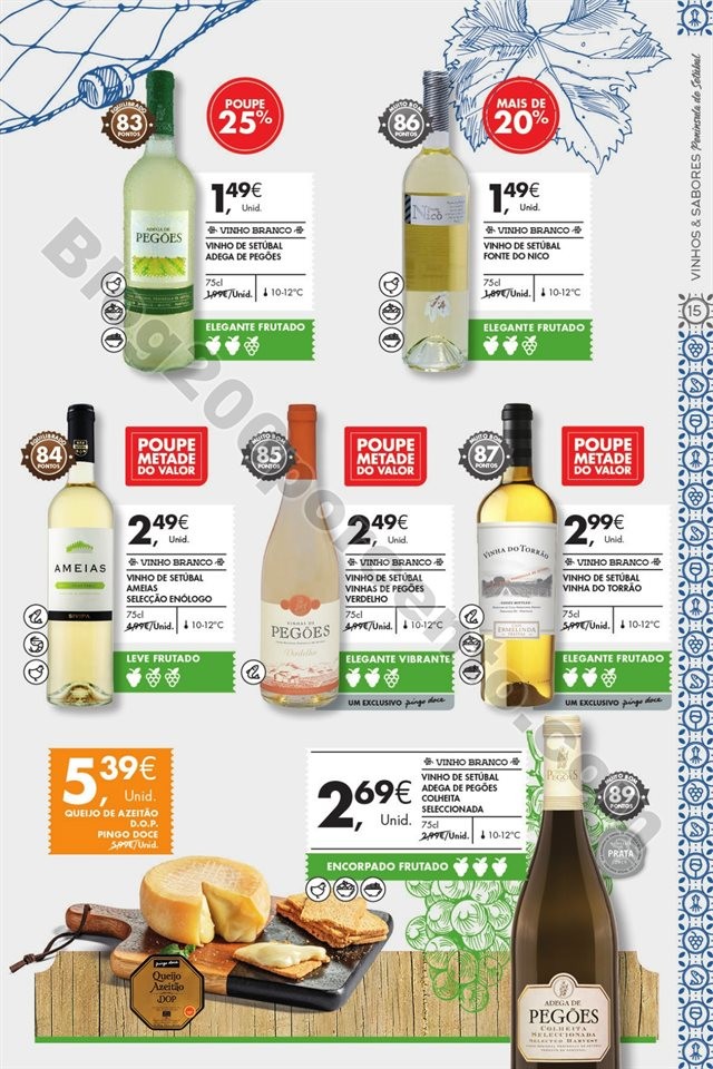 Antevisão Folheto PINGO DOCE Extra Vinhos Promoç