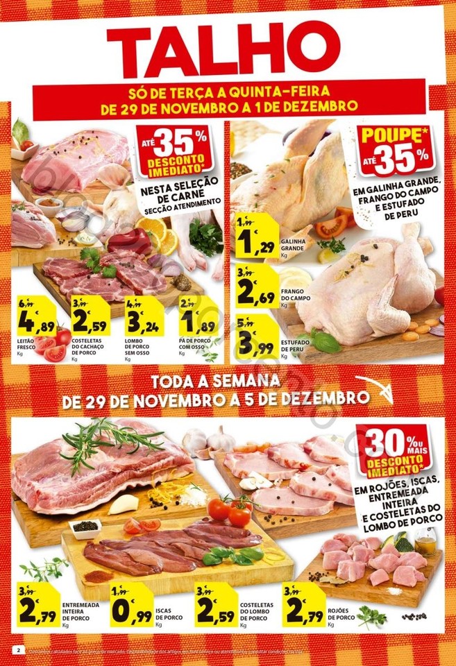 Antevisão Folheto E-LECLERC Promoções de 29 nov