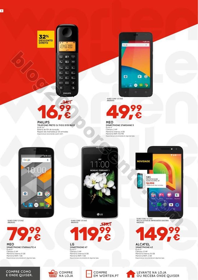 Antevisão Folheto WORTEN Promoções de 27 julho 