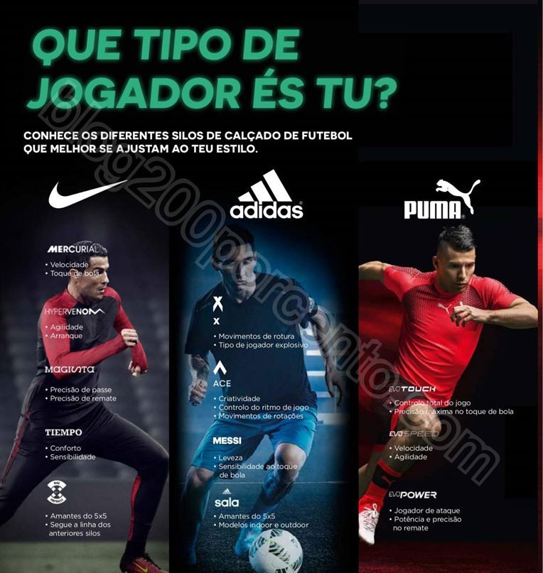 Novo Folheto SPORT ZONE Especial Futebol promoçõ