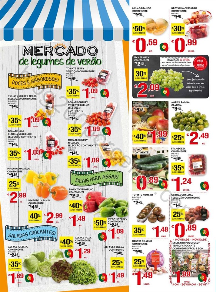 Antevisão Folheto CONTINENTE Promoções de 16 a 