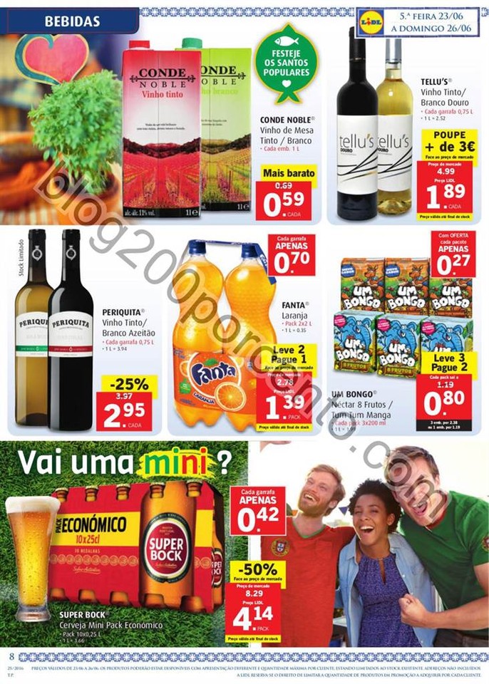 Antevisão Folheto LIDL Promoções de 23 a 29 jun