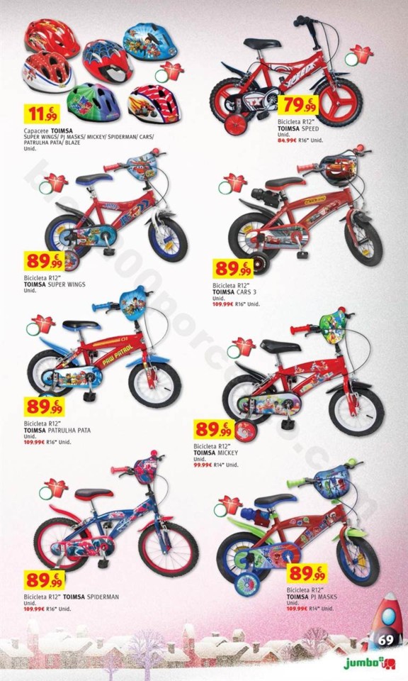 Antevisão Folheto JUMBO Brinquedos Natal promoç