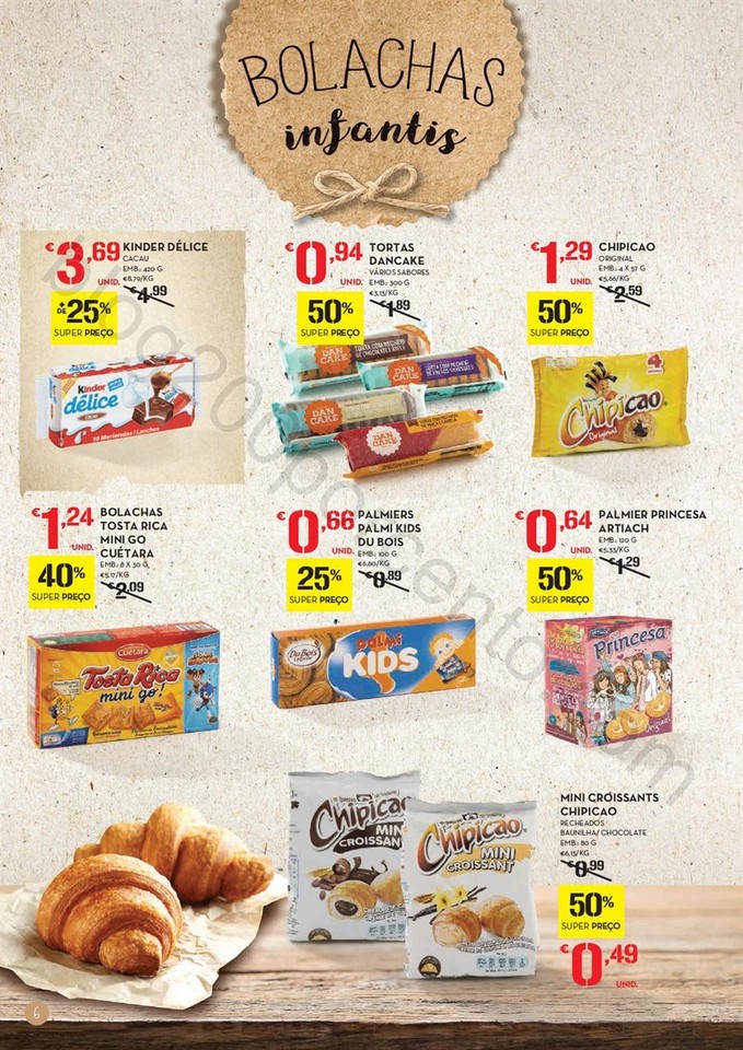 Antevisão Folheto CONTINENTE Bolachas Promoções