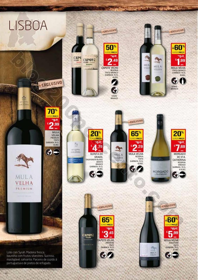 Antevisão Folheto CONTINENTE Vinhos promoções d