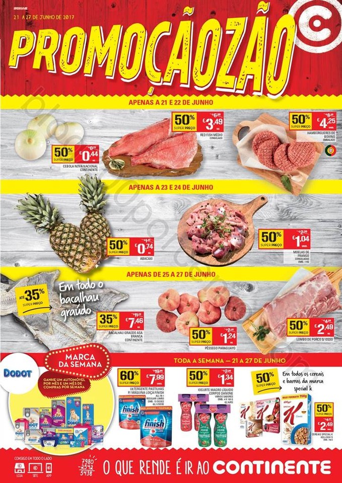 Antevisão Folheto CONTINENTE Promoçãozão Madei