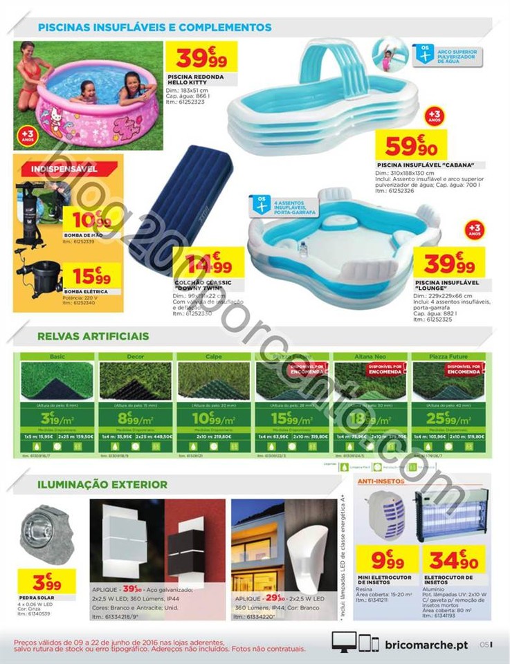 Antevisão Folheto BRICOMARCHÉ Promoções de 9 a