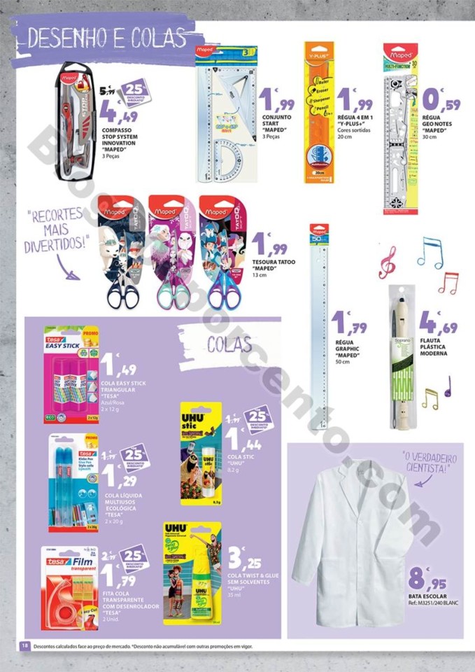 Antevisão Folheto E-LECLERC Regresso às aulas p