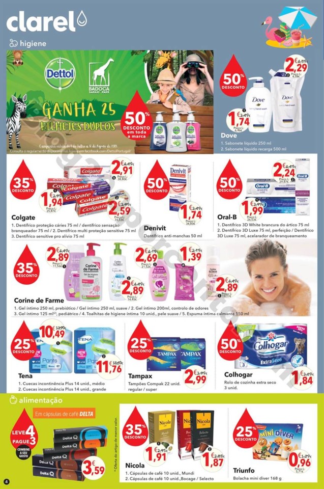 Antevisão Folheto CLAREL Promoções de 16 a 29 a