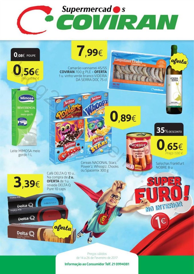 Antevisão de folheto COVIRAN promoções de 14 a 