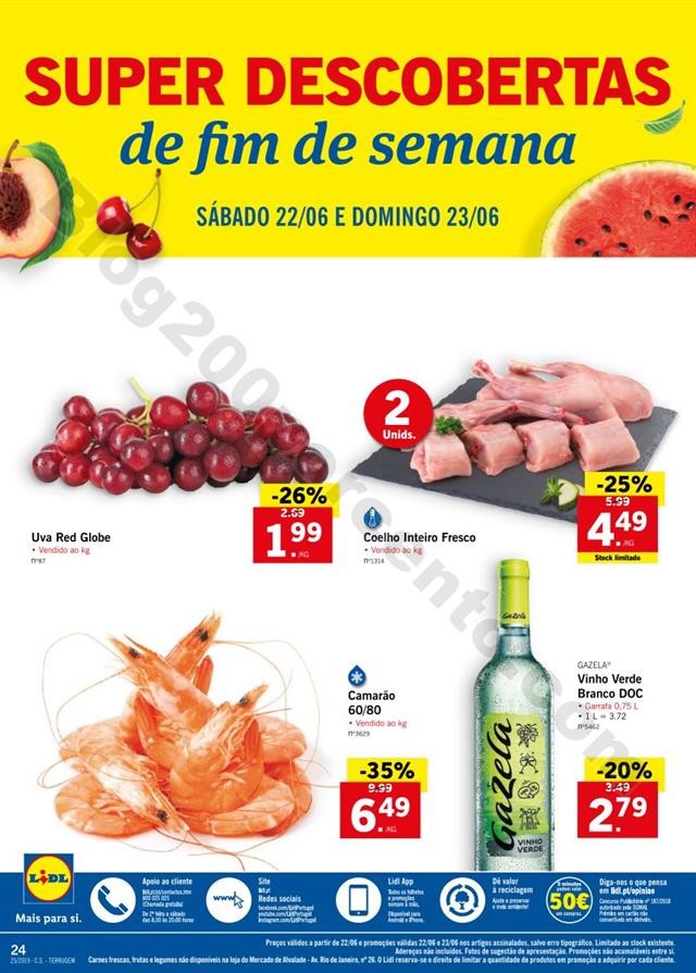 Antevisão Folheto LIDL Promoções de 17 a 23  ju