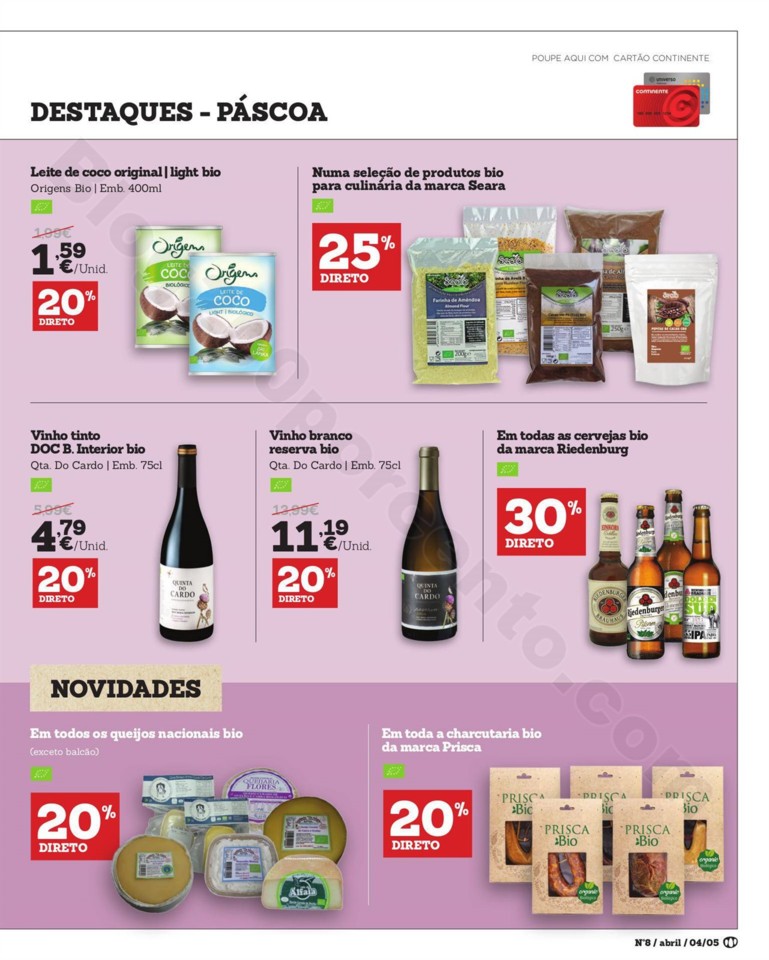 Antevisão Folheto GO NATURAL Promoções de 9 a 2