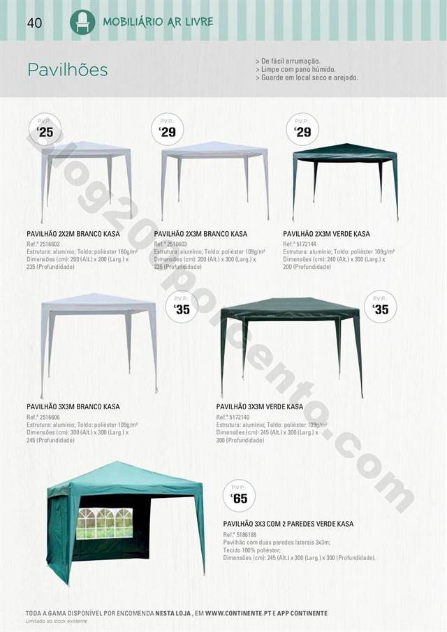 Antevisão Catálogo CONTINENTE Especial Ar Livre 