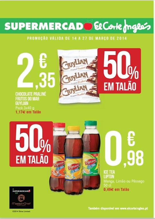 Antevisão folheto | EL CORTE INGLÉS | de 14 a 27 março