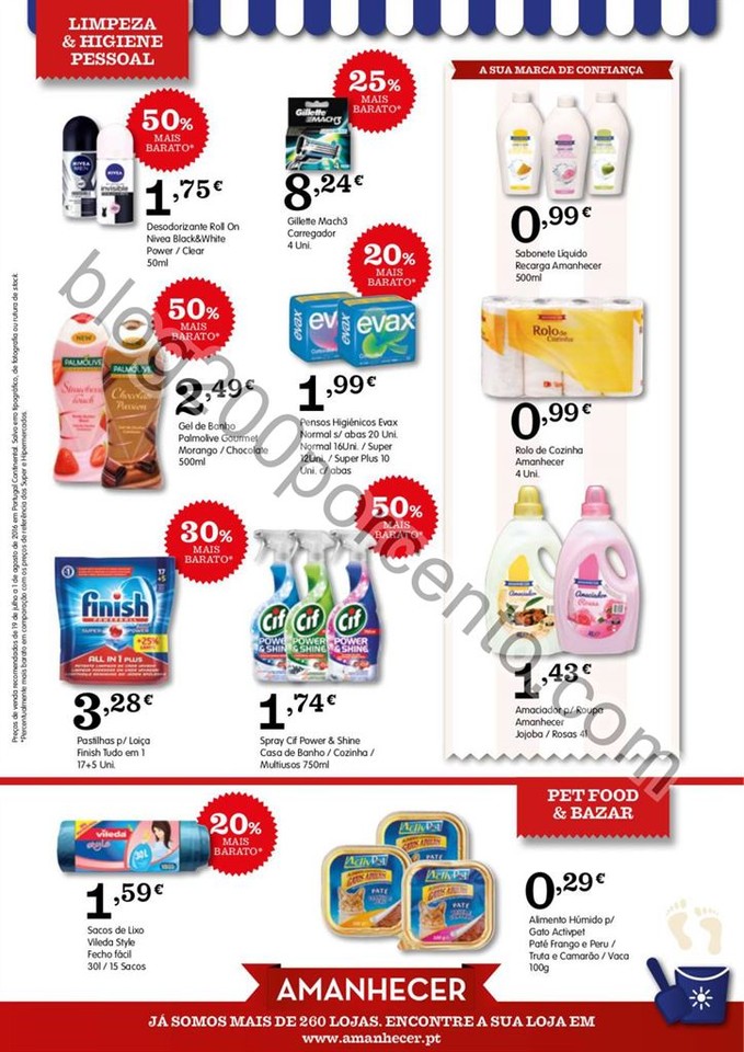 Antevisão Folheto AMANHECER Promoções de 19 jul