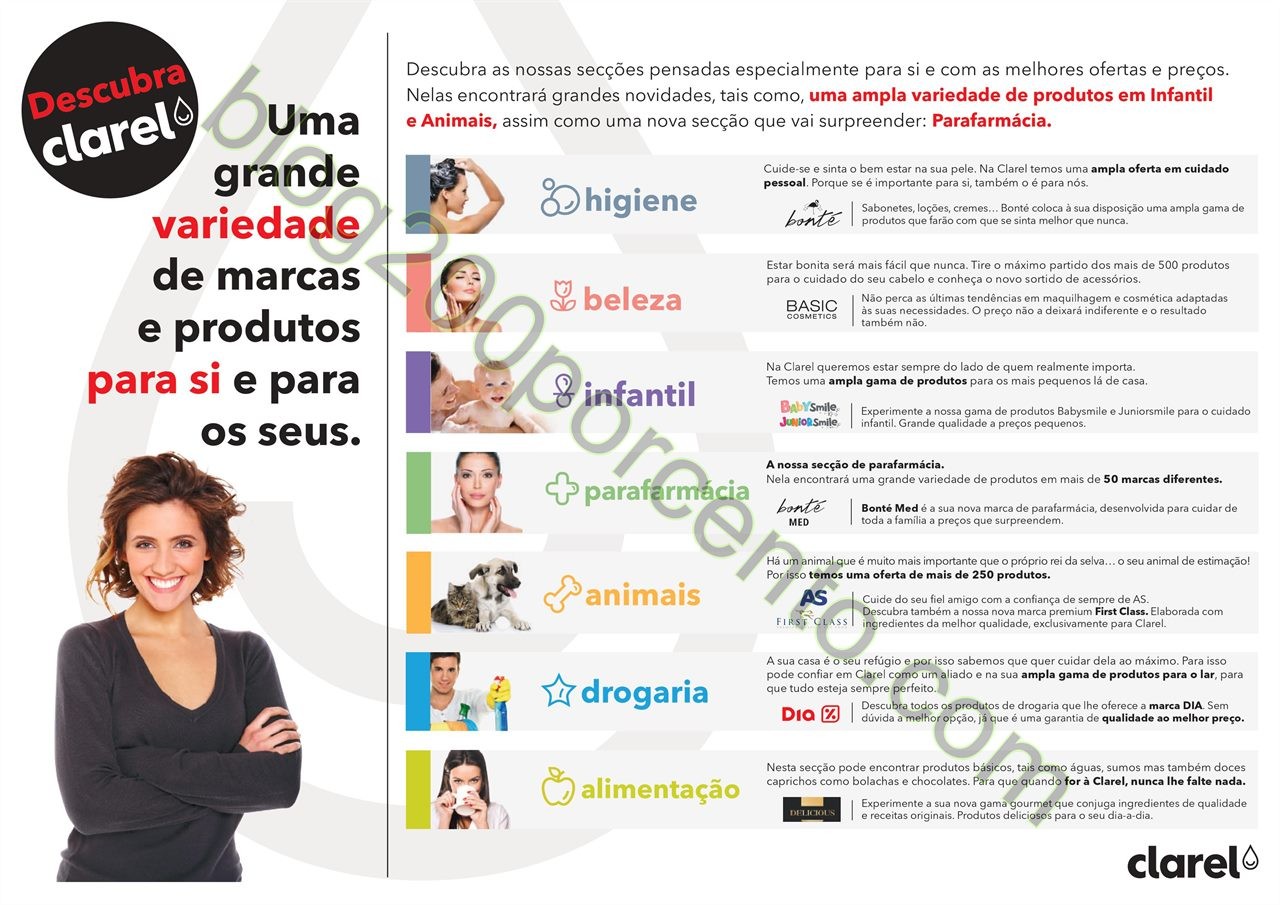 Antevisão Folheto CLAREL Aberturas promoções de