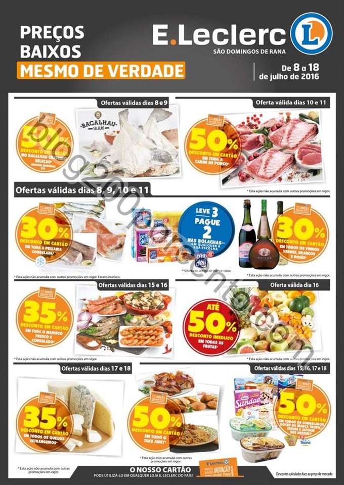 Novo Folheto E-LECLERC S Domingos Rana promoções