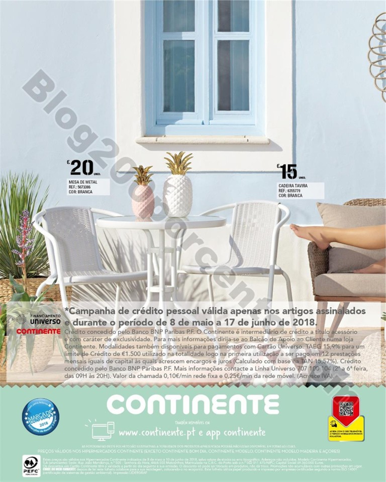 Antevisão Folheto CONTINENTE Ar livre Promoções