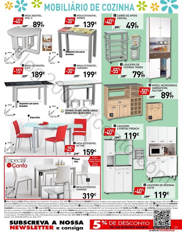 Antevisão Folheto CONFORAMA Promoções de 6 abri