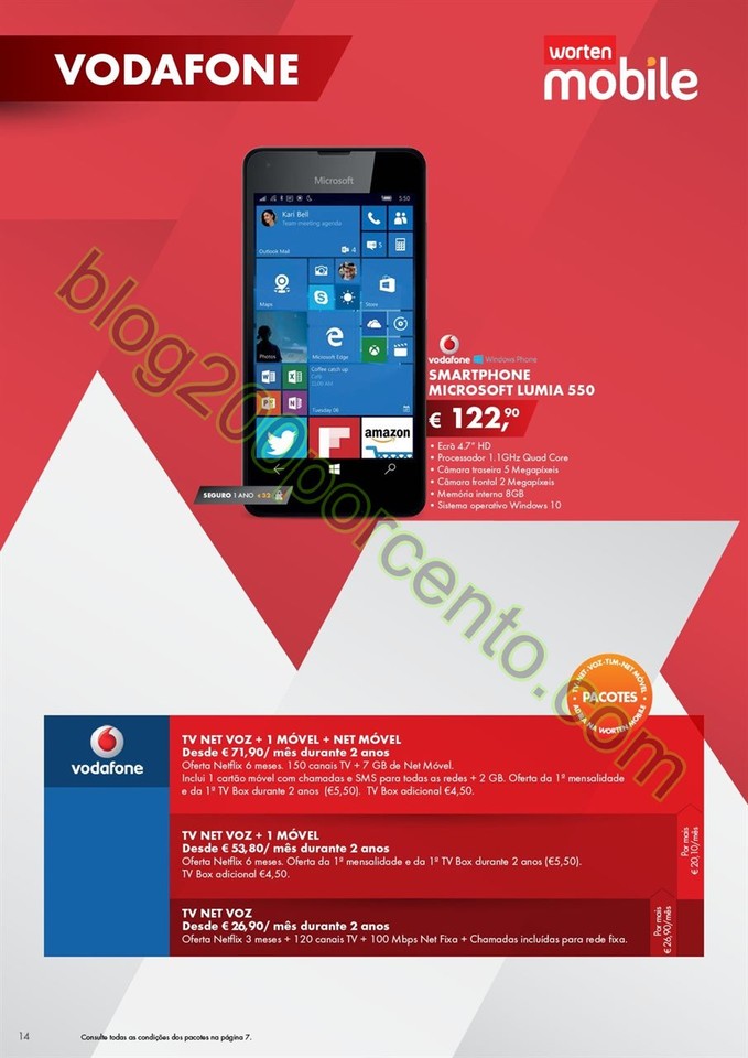 Antevisão Folheto WORTEN Mobile de 4 fevereiro a 