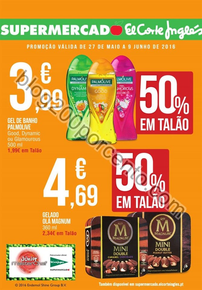 Novo Folheto EL CORTE INGLÉS Promoções de 27 ma