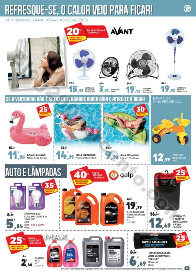 Antevisão Folheto E-LECLERC Promoções de 10 a 1