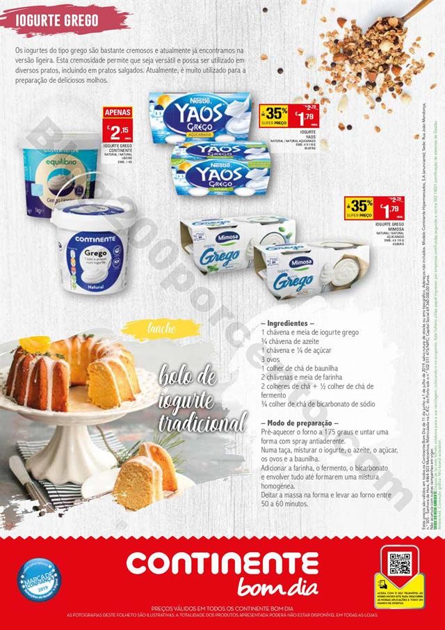 Antevisão Folheto CONTINENTE Especial Iogurtes Pr