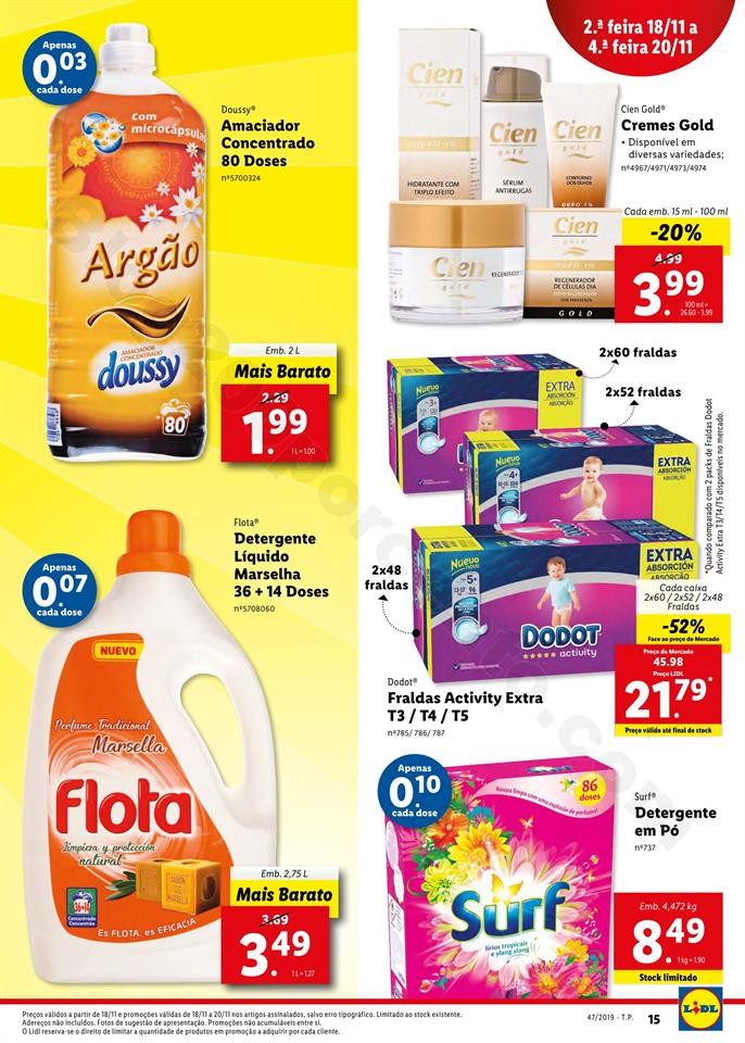 Antevisão Folheto LIDL Promoções de 18 a 24 nov