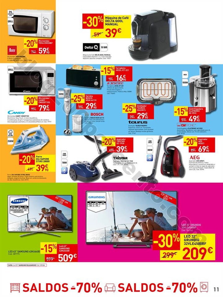 Antevisão Folheto CONFORAMA Saldos Promoções de