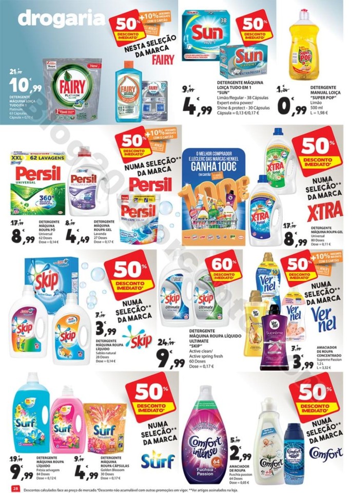 Antevisão Folheto E-LECLERC Promoções de 20 a 2