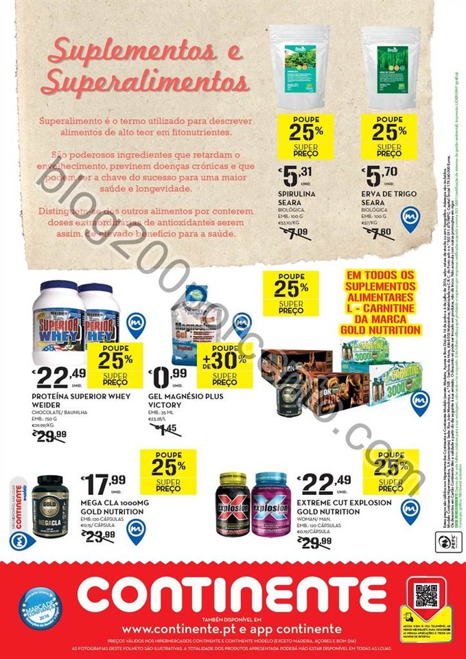Antevisão Folheto CONTINENTE Verão em Forma 14 j