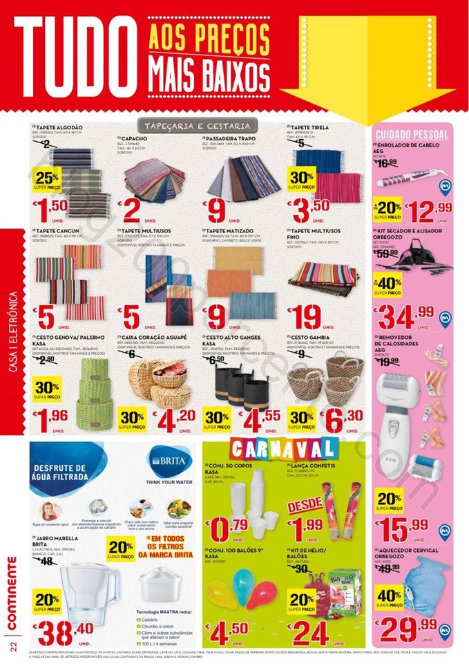 Antevisão Folheto CONTINENTE Promoções de 14 a 