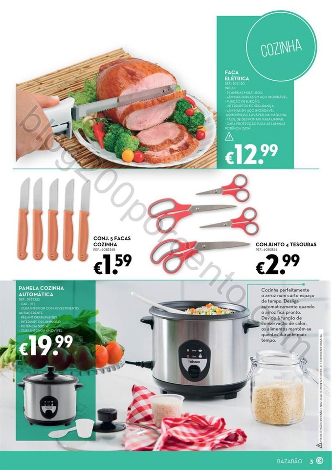 Antevisão Folheto CONTINENTE Bazarão promoções