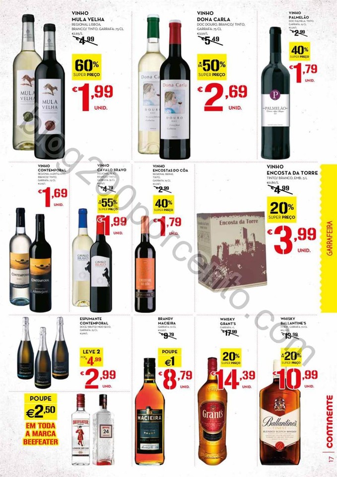 Antevisão Folheto CONTINENTE Madeira promoçãoz