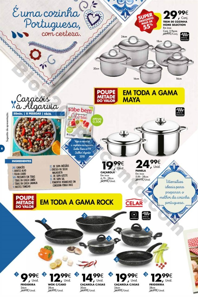Antevisão folheto PINGO DOCE Bazar promoções de