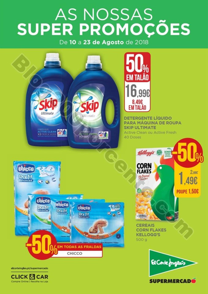 Antevisão Folheto EL CORTE INGLÉS promoções de