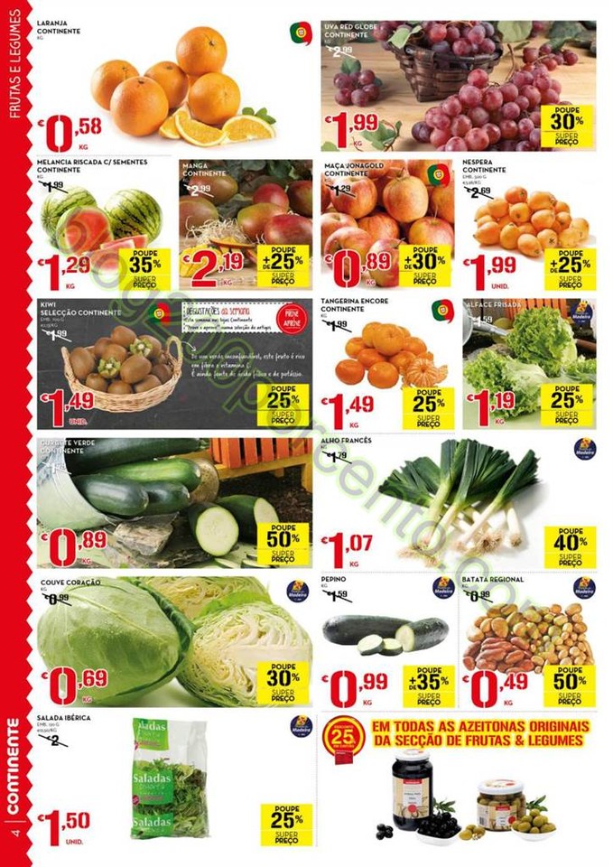 Antevisão Folheto MODELO - CONTINENTE Madeira de 