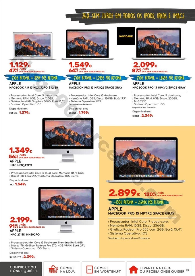 Antevisão Folheto WORTEN Regresso às aulas de 31