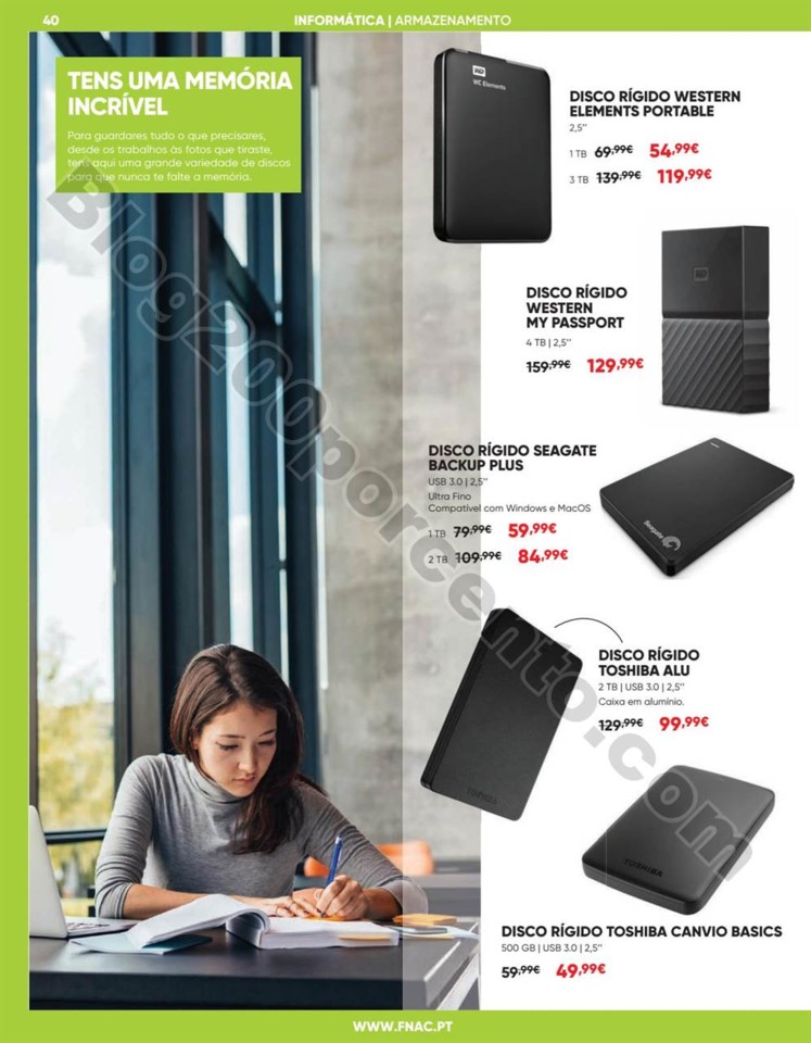 Antevisão Folheto FNAC Regresso às aulas promoç